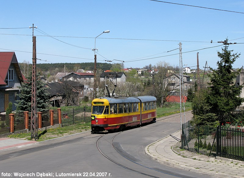 Krańcówka w Lutomiersku.