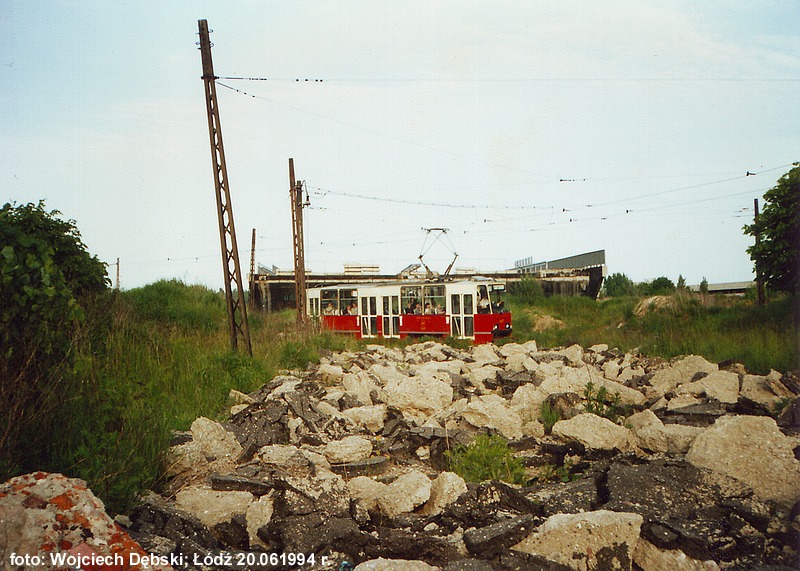 Przebudowa Pomorskiej w 1994 r.